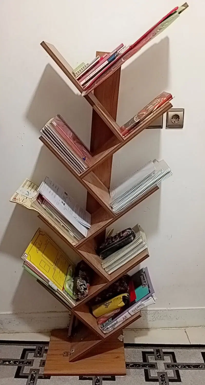 کتابخانه شاخه ای|کتابخانه، شلف، قفسههای دیواری|اصفهان, پرتمان|دیوار