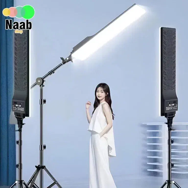 سافت لایت رینگ لایت نورثابت70وات بهمراه پایه دومتر|دوربین عکاسی و فیلمبرداری|رشت, کوی طالقانی|دیوار