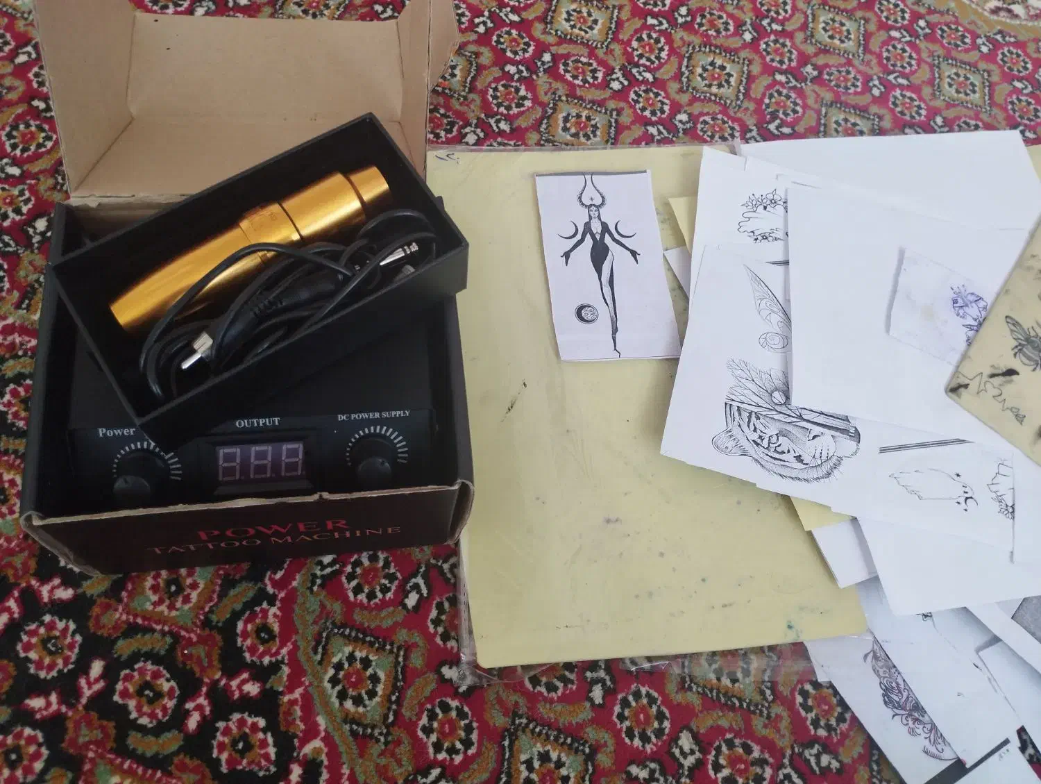 دستگاه تتو روکت پرو|آرایشی، بهداشتی، درمانی|رزن, |دیوار