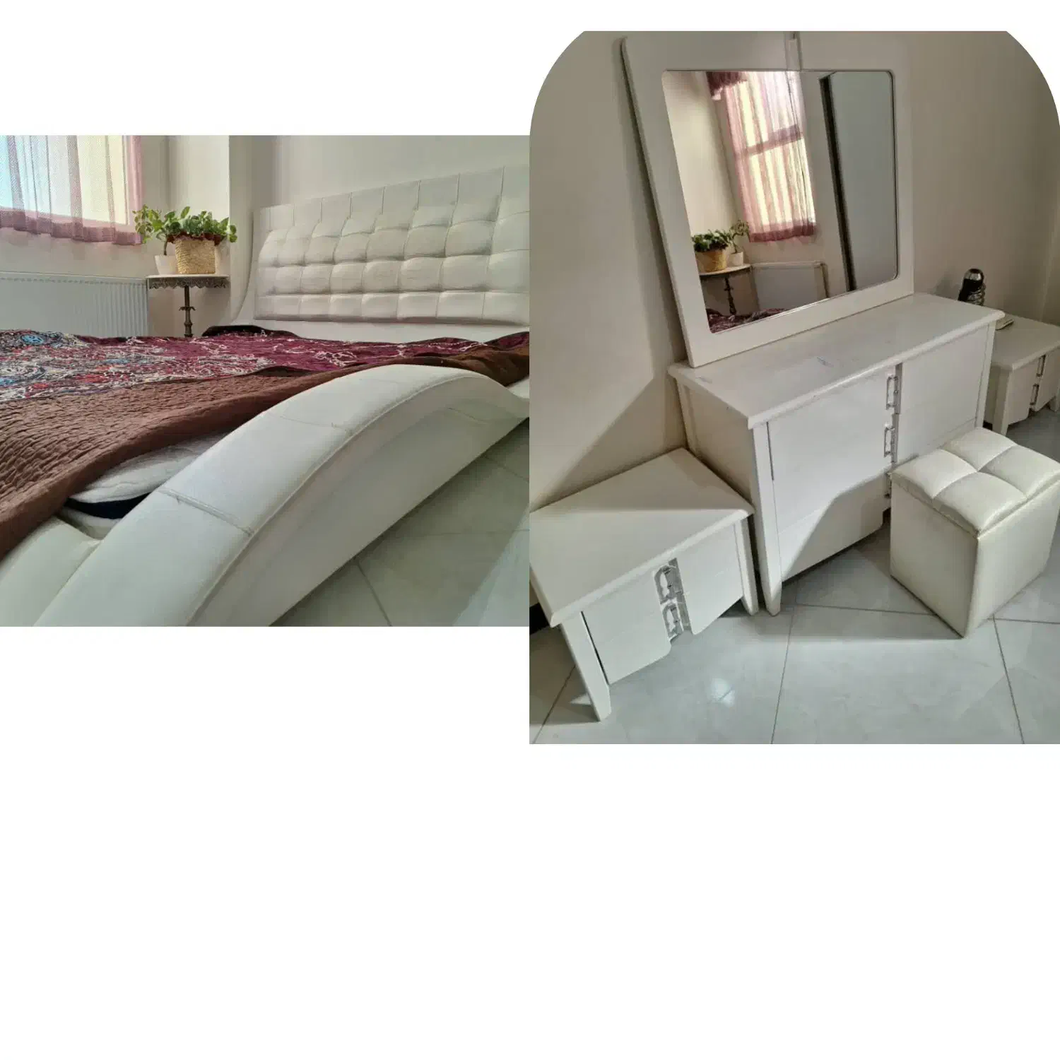 سرویس خواب|تخت و سرویس خواب|رودهن, |دیوار