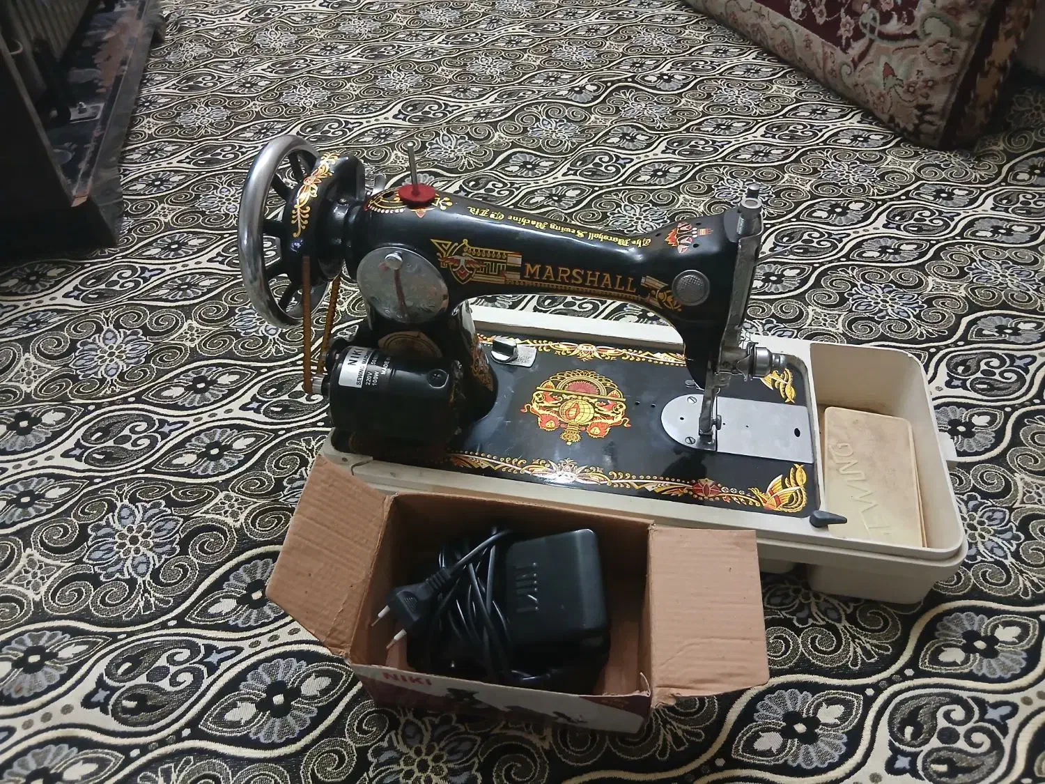 چرخ خیاطی برقی مارشال دوشیر نشان|چرخ خیاطی و ریسندگی|اسلامشهر, شهرک محمدیه|دیوار