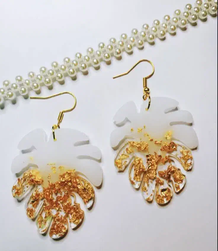 انواع گوشواره های رزینی|بدلیجات|قم, چهل اختران|دیوار