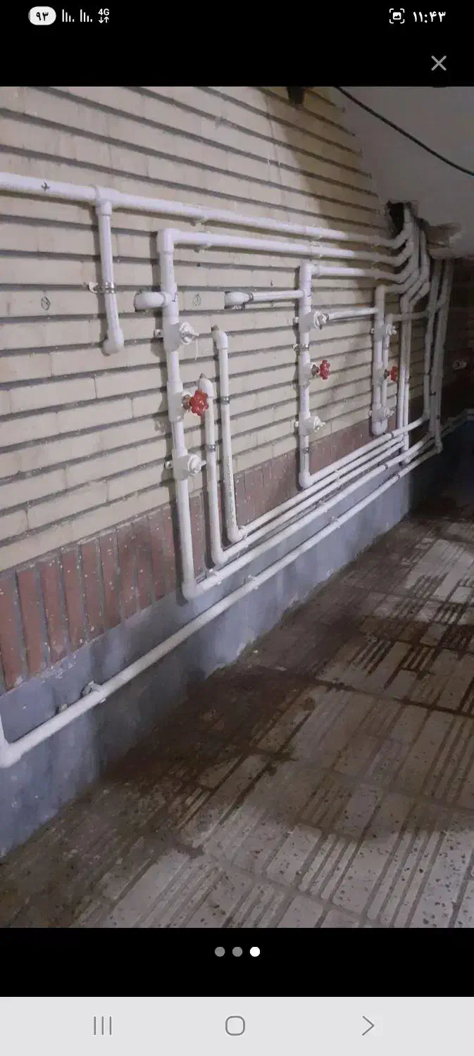 جوشکاری ولوله کشی|خدمات پیشه و مهارت|تاکستان, |دیوار