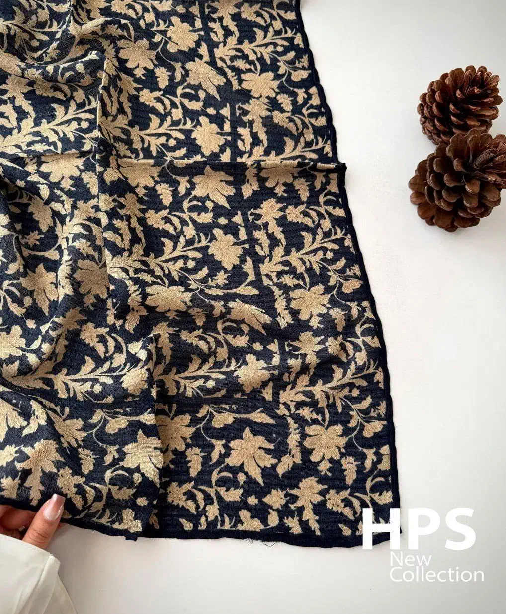 روسری طرح ترمه گلدار|لباس|دیواندره, |دیوار