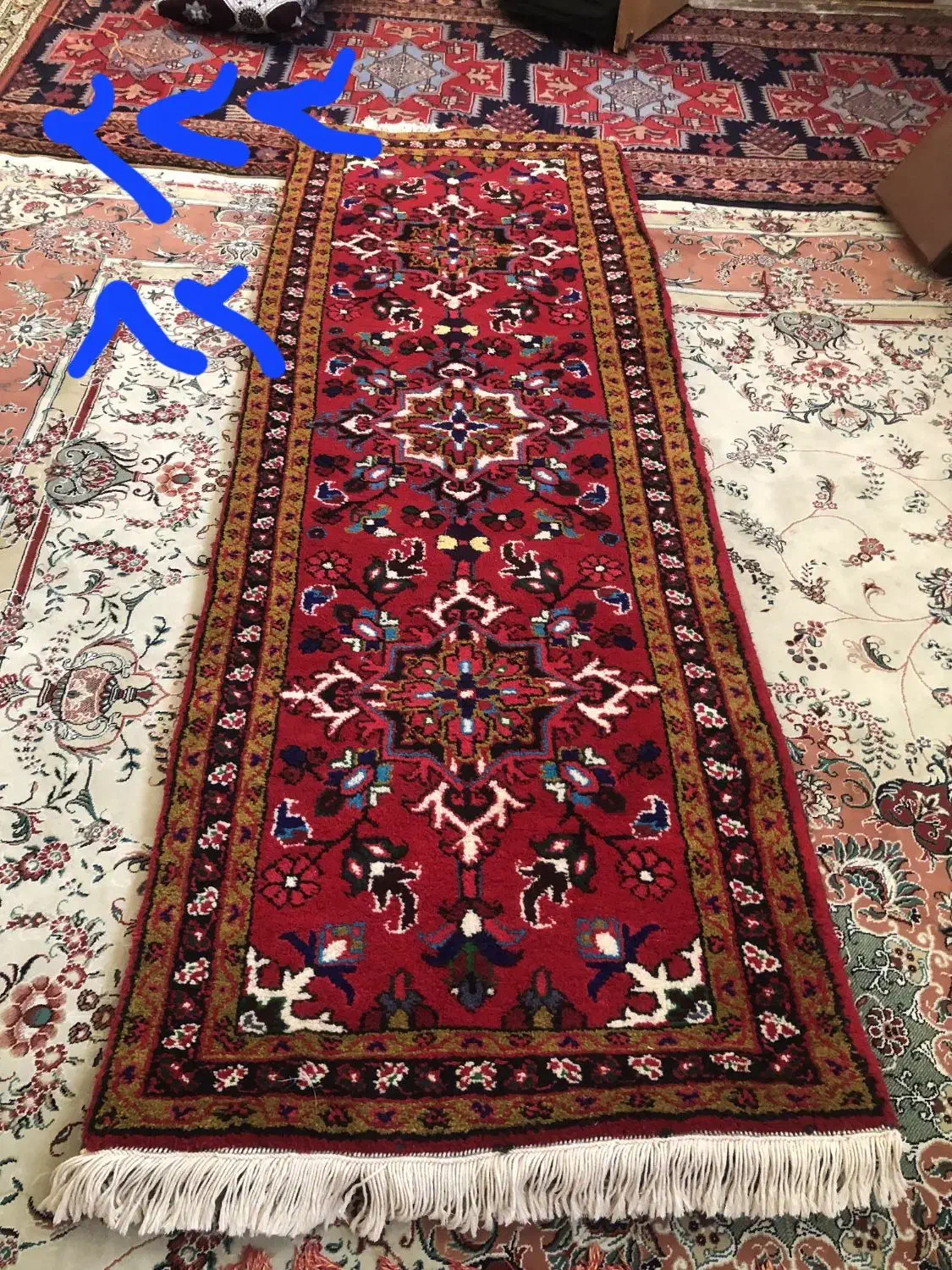 ۳عددخالچه جفت وتک  تاجری|فرش|تبریز, |دیوار