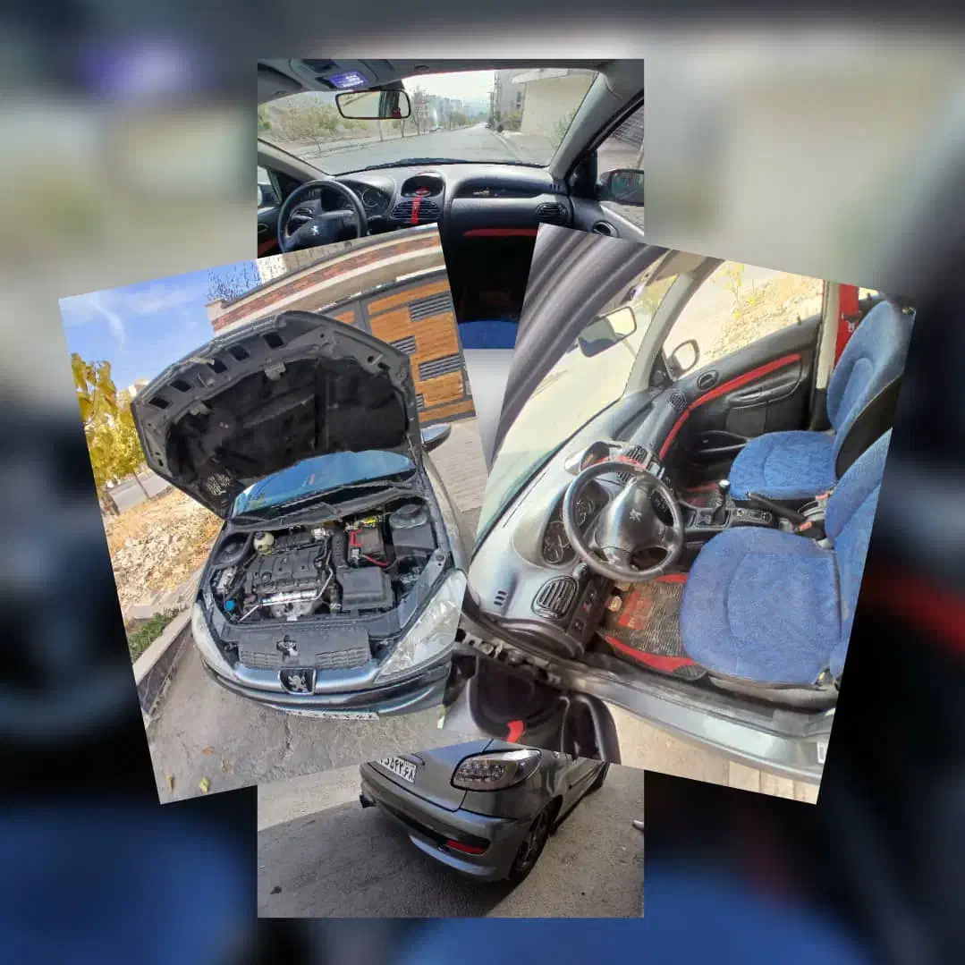 ۲۰۶ مدل آخر۸۴ تیپ ۵ فول لوازم تمیزسالم|خودرو سواری و وانت|کرج, عظیمیه|دیوار