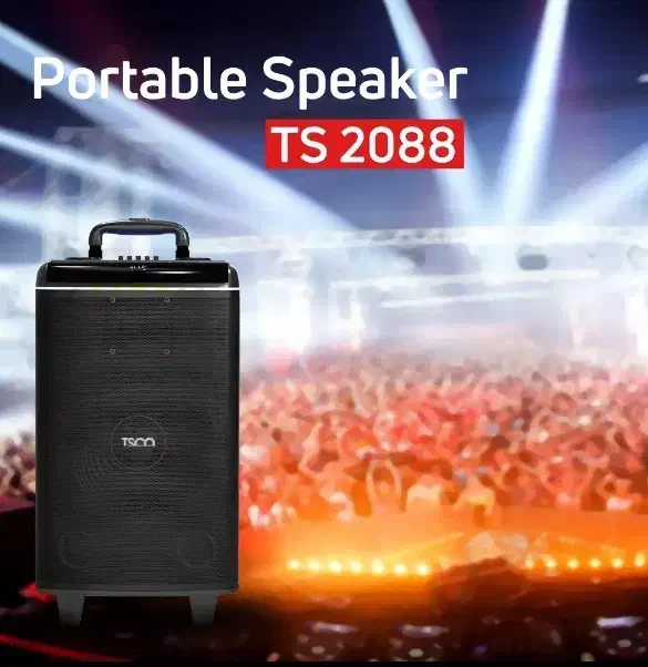 اسپیکر بلوتوثی تسکو TS 2088|پخش‌کننده همراه|کرمان, |دیوار