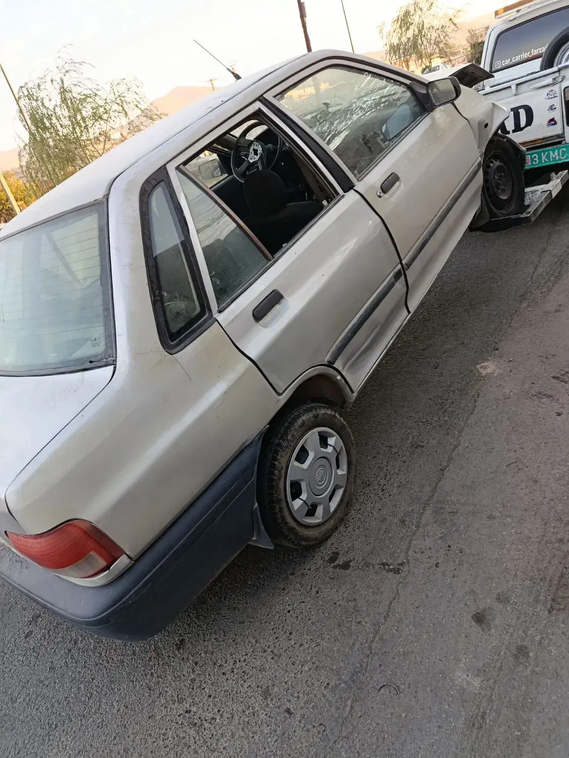 پراید مدل ۸۶ تصادفی موتور گیربکس سالم|خودرو سواری و وانت|مهاباد (آذربایجان غربی), |دیوار