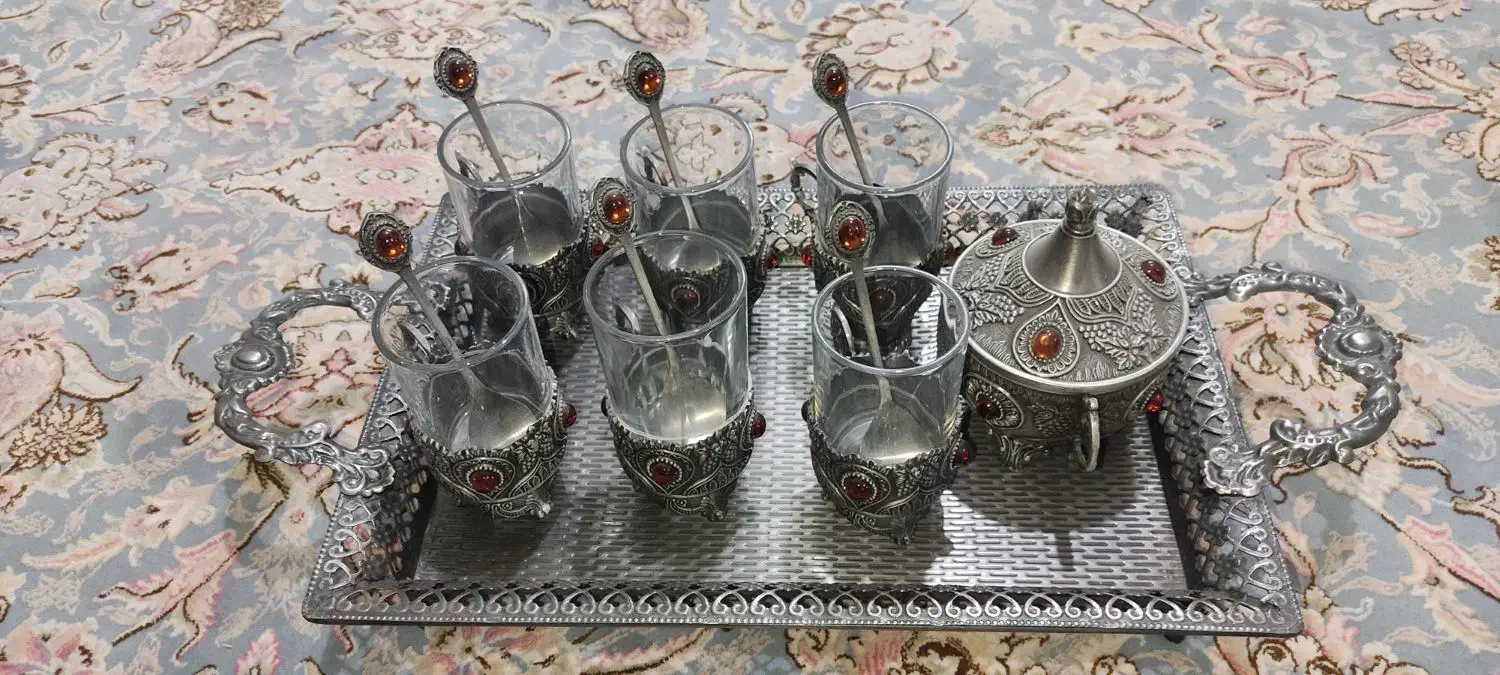 سرویس چای خوری پیوتر|ظروف سرو و پذیرایی|شاهین‌شهر, حافظ شمالی|دیوار