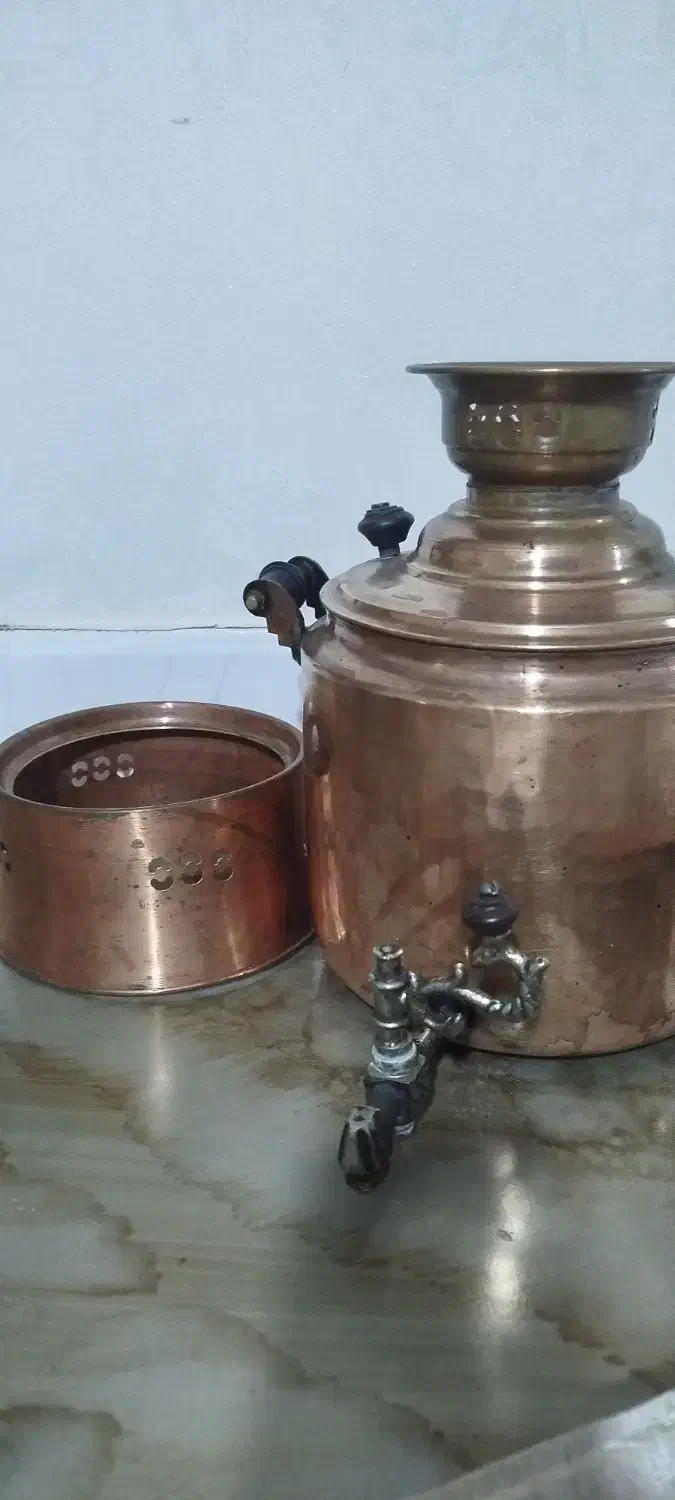 کتری  مسی|قوری، کتری، قهوه‌ساز دستی|اردبیل, |دیوار