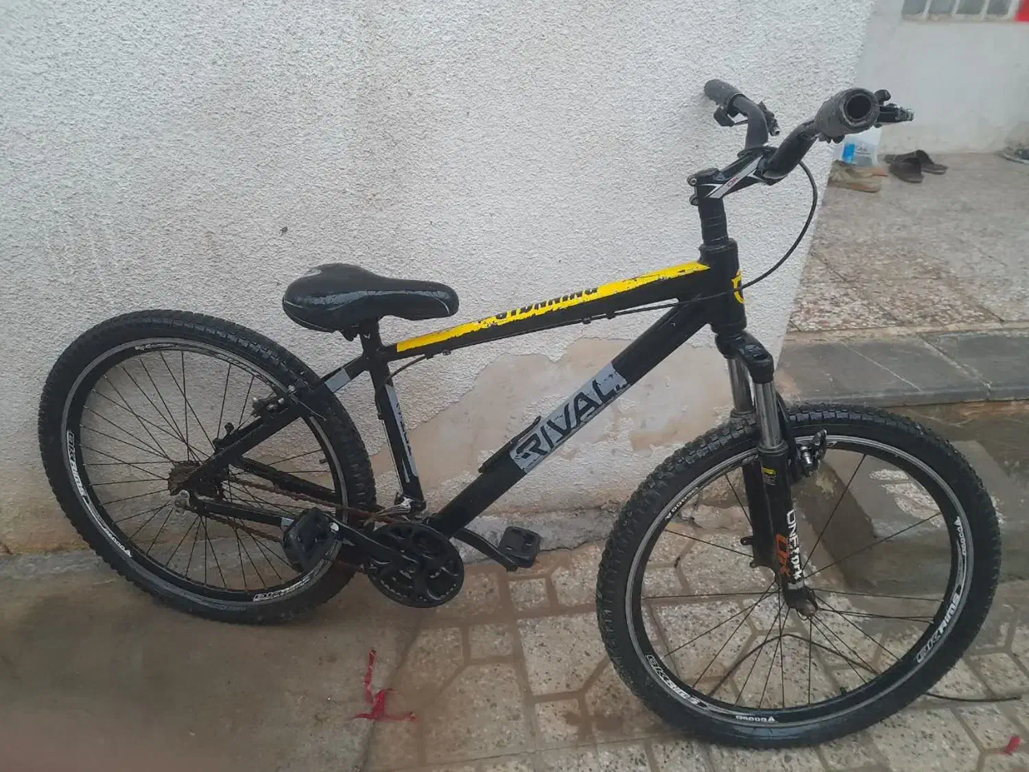 دو عدد چرخ|دوچرخه، اسکیت، اسکوتر|ابریشم, |دیوار