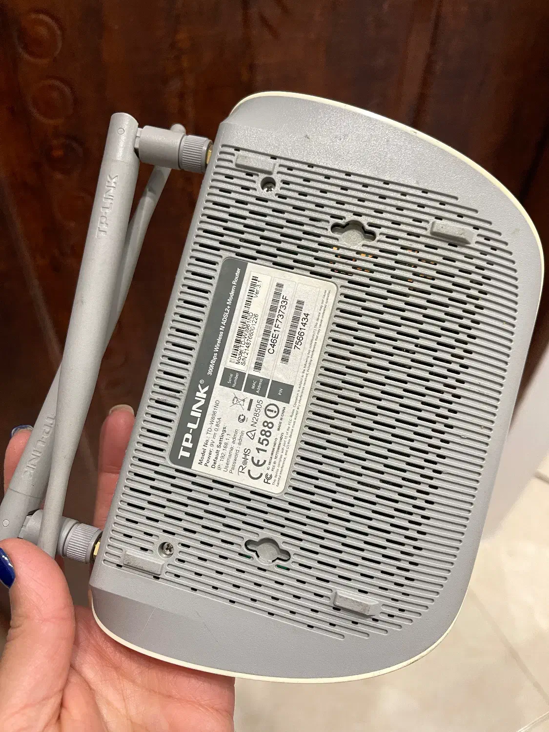 مودم روتر +ADSL2 تی پی-لینک|مودم و تجهیزات شبکه|شیراز, فرگاز|دیوار