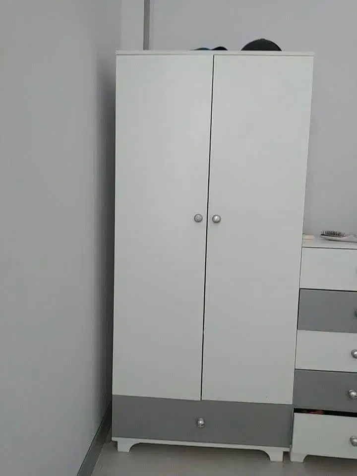 کمد لباس سفید|جاکفشی، کمد، دراور|مهریز, |دیوار