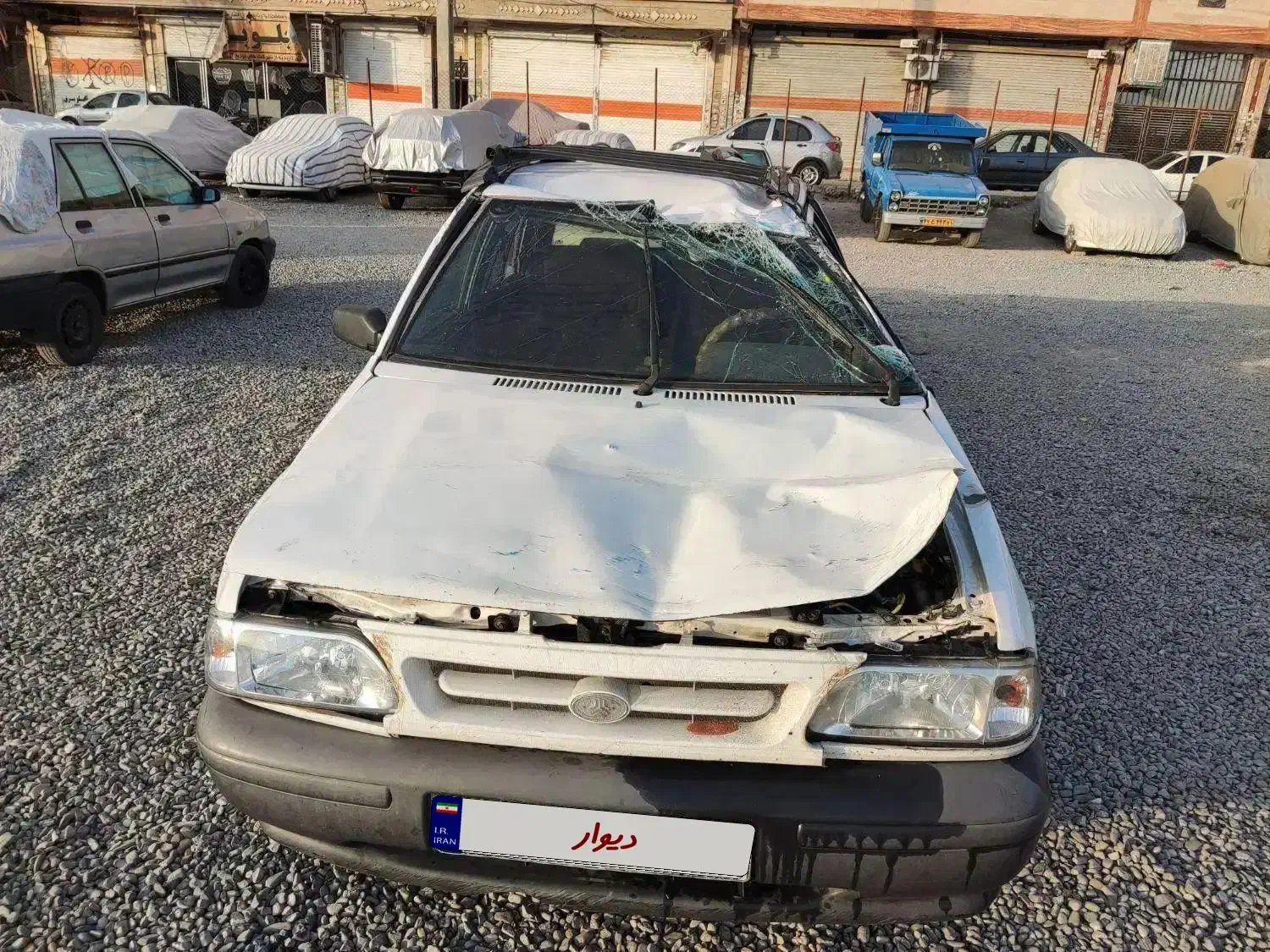 پراید تصادفی صبا|خودرو سواری و وانت|نسیمشهر, |دیوار