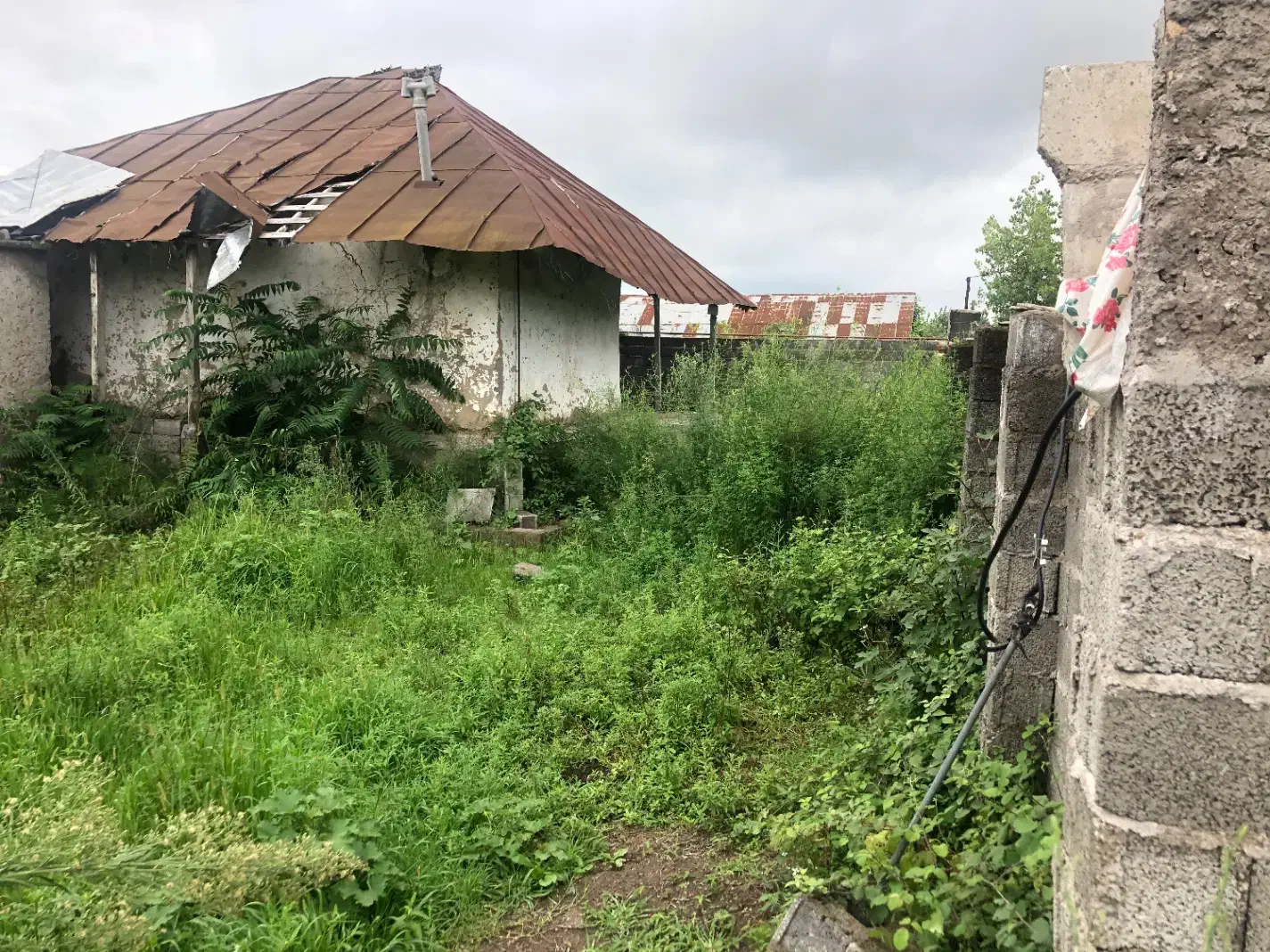 خانه کلنگی با انشعابات ۵۱۲متر زمین|فروش زمین و ملک کلنگی|خشکبیجار, |دیوار