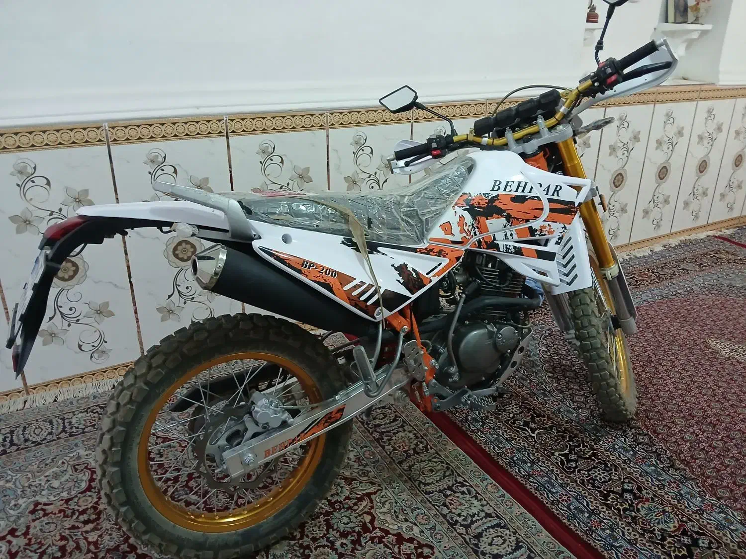 تریل بهپر خشک ۴۰۴|موتورسیکلت|بیرجند, |دیوار