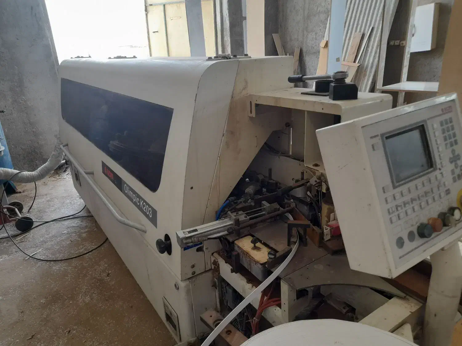 دستگاه لبه چسبان ایتالیایی|ماشینآلات صنعتی|بندرلنگه, |دیوار