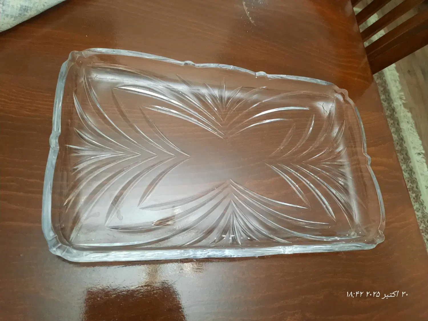 شیرینی خوری و سینی کریستال|ظروف سرو و پذیرایی|تهران, ترمینال غرب|دیوار