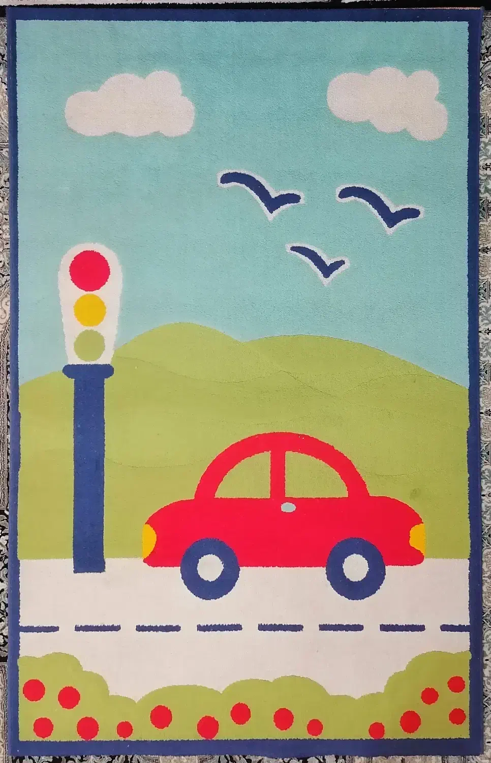 فرش کودک برند ساوین نقش برجسته|فرش|شیراز, مسلم|دیوار