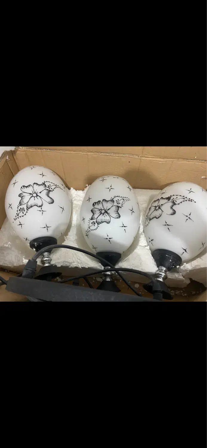 لوستر سه شاخه|لوستر و چراغ آویز|گرگان, |دیوار