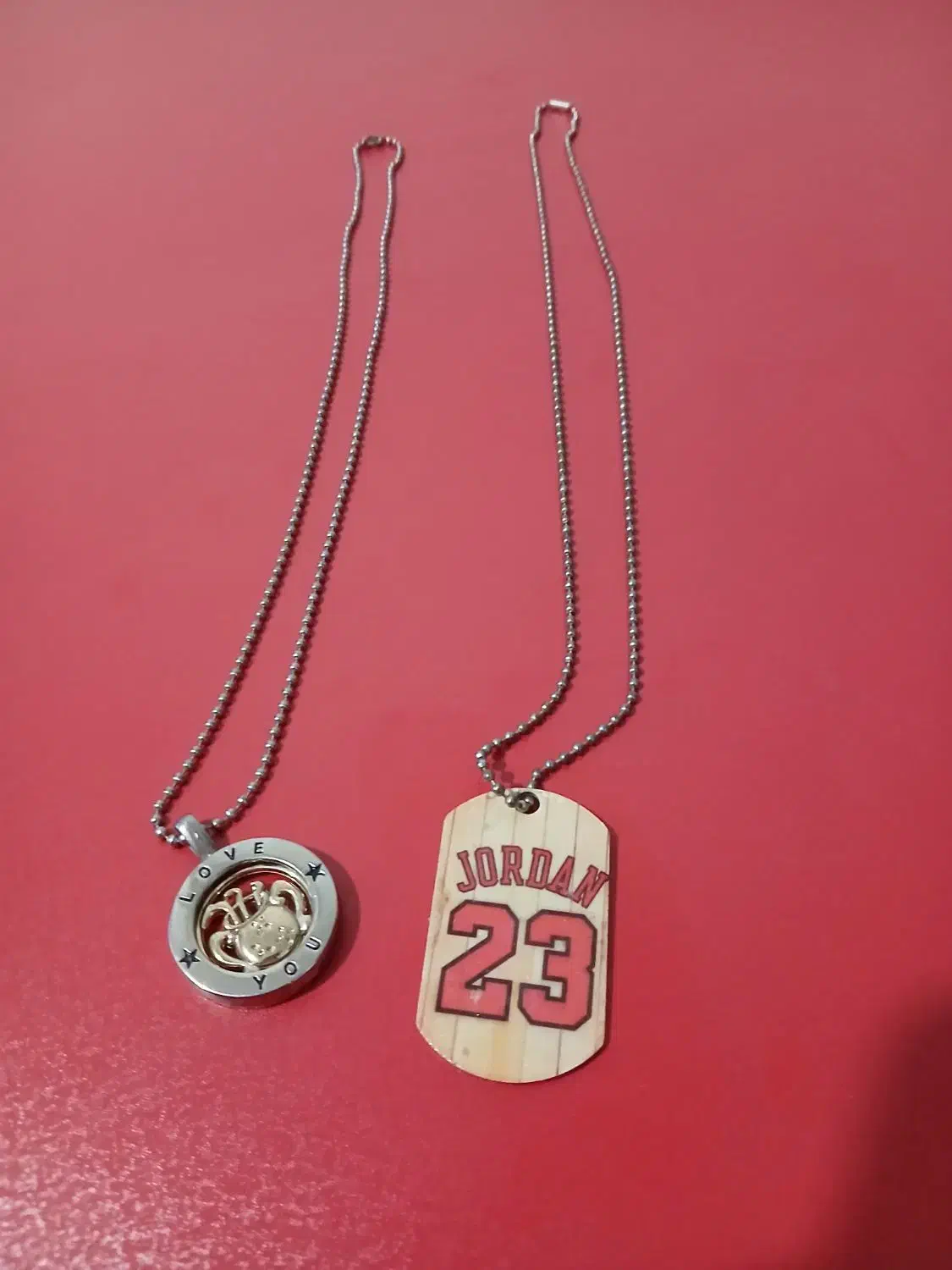 گردنبند مایکل جردن و لاو استیل|بدلیجات|ارومیه, |دیوار