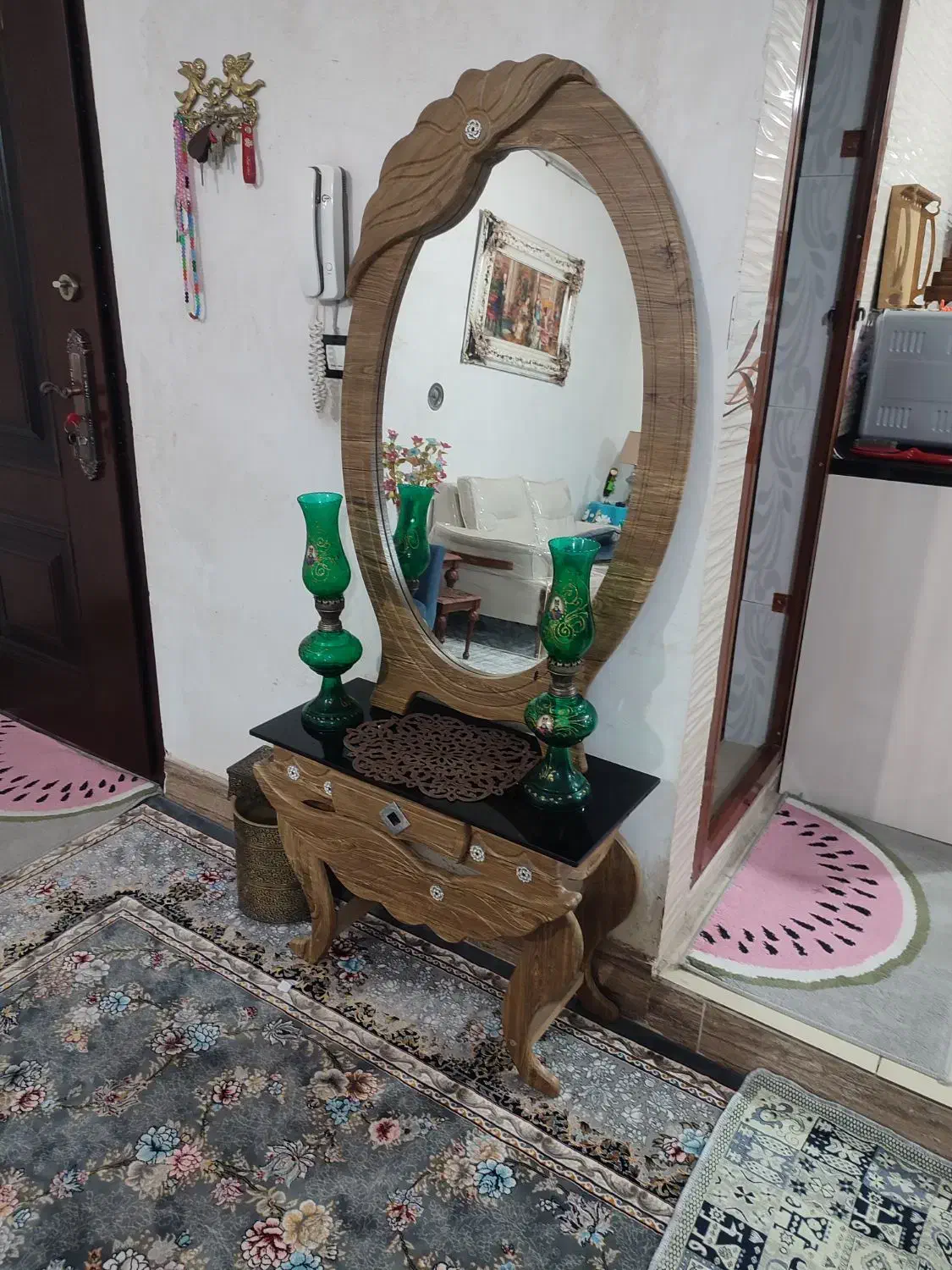 آینه کنسول|آینه|خرم‌آباد, |دیوار