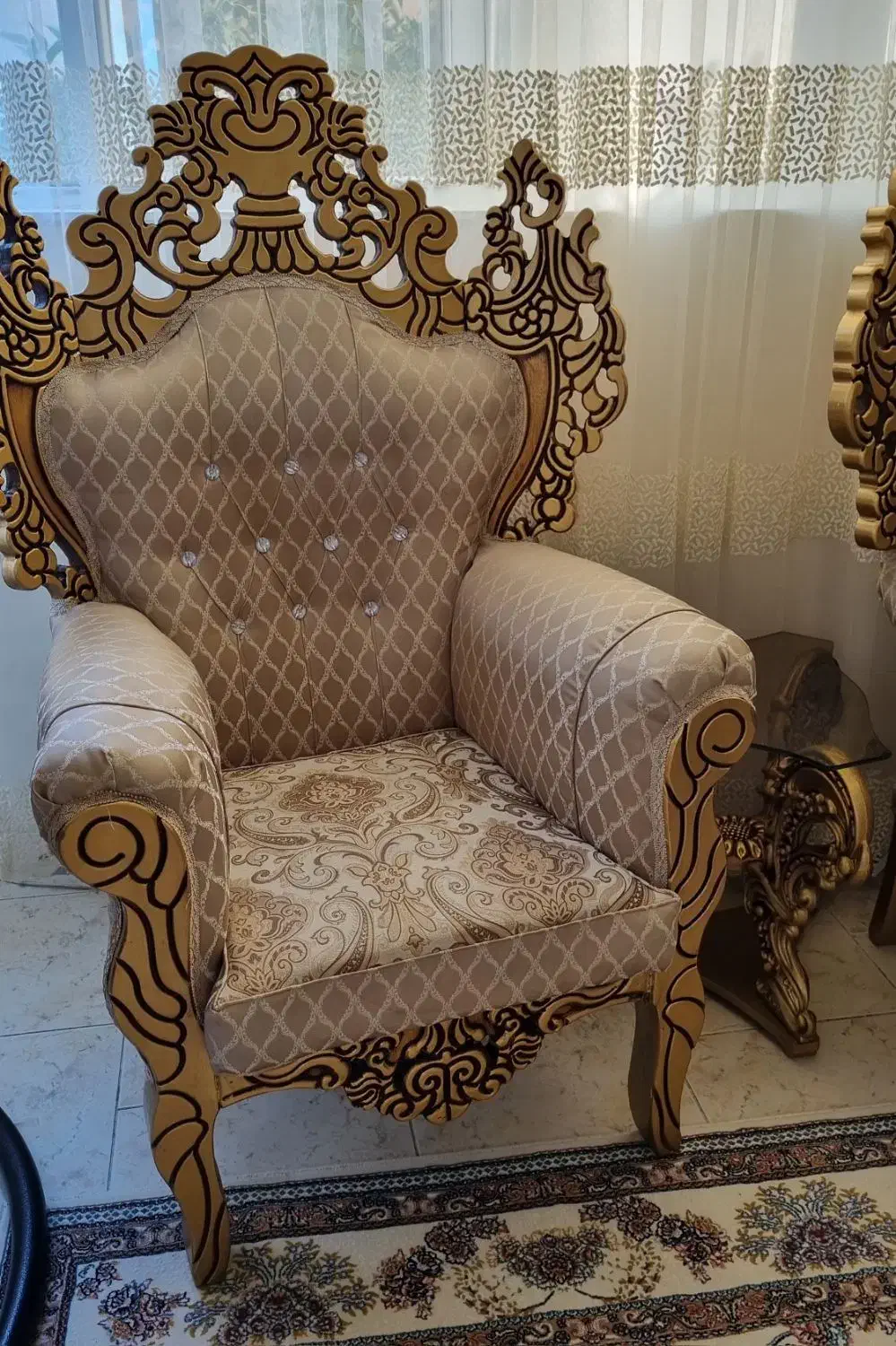 مبل سلطنتی|مبلمان خانگی و میز عسلی|همدان, |دیوار