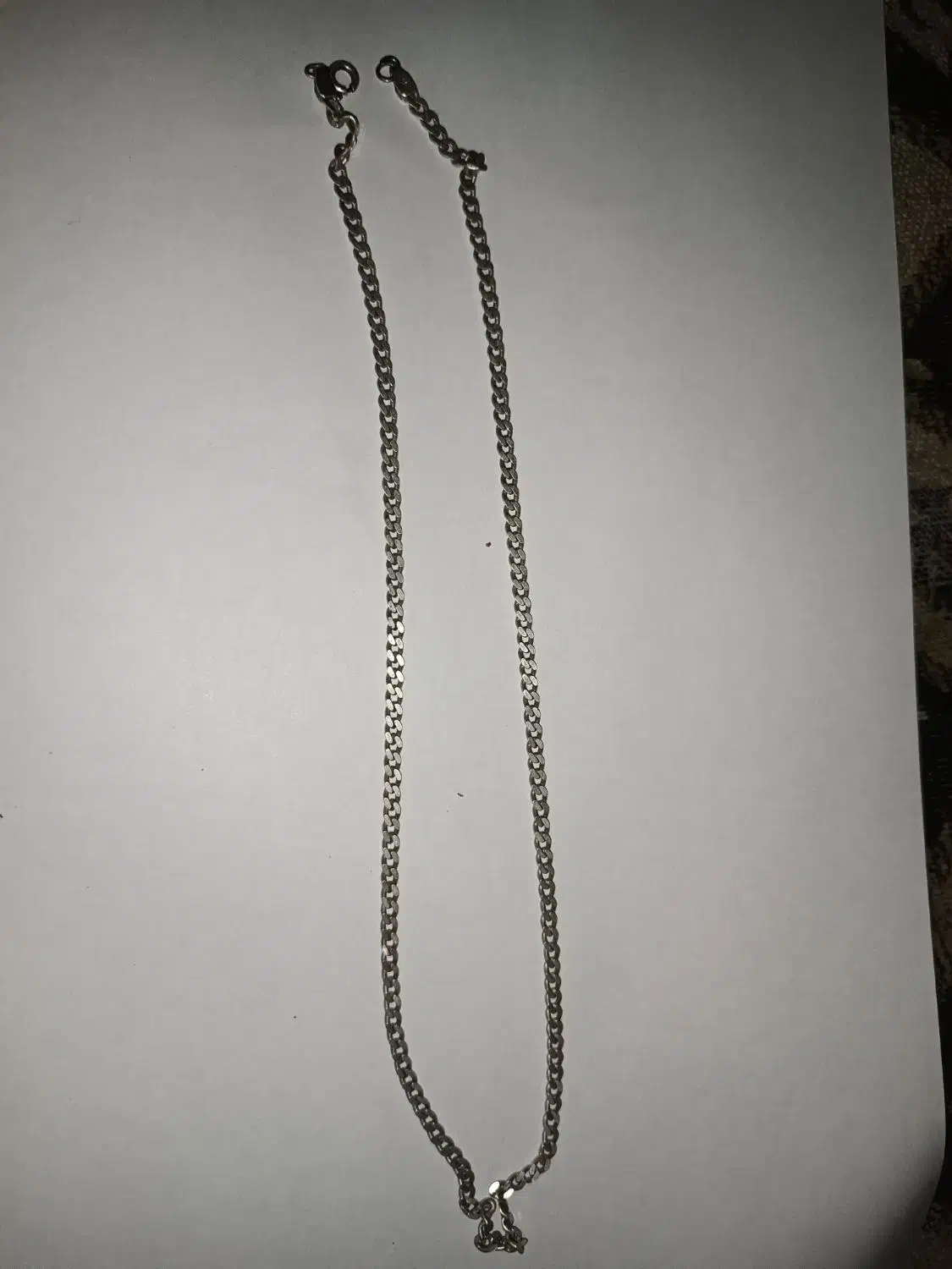 دوعدد زنجیر نقره|جواهرات|رشت, لاکان شهر|دیوار