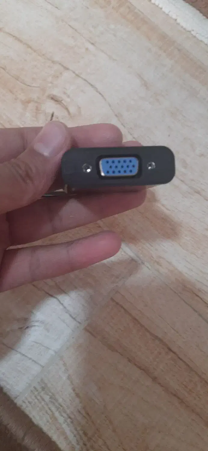 کابل تبدیل display به vga|قطعات و لوازم جانبی رایانه|مشکیندشت, |دیوار