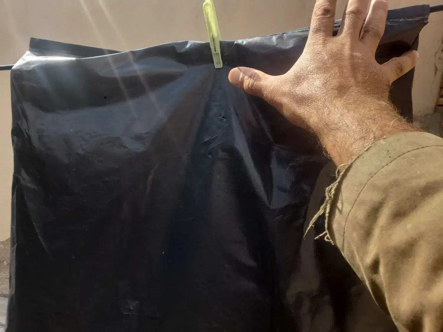تعدادی کیسه زباله بزرگ دست دوم|ظروف نگهدارنده، پلاستیکی، یک‌بارمصرف|اردبیل, |دیوار