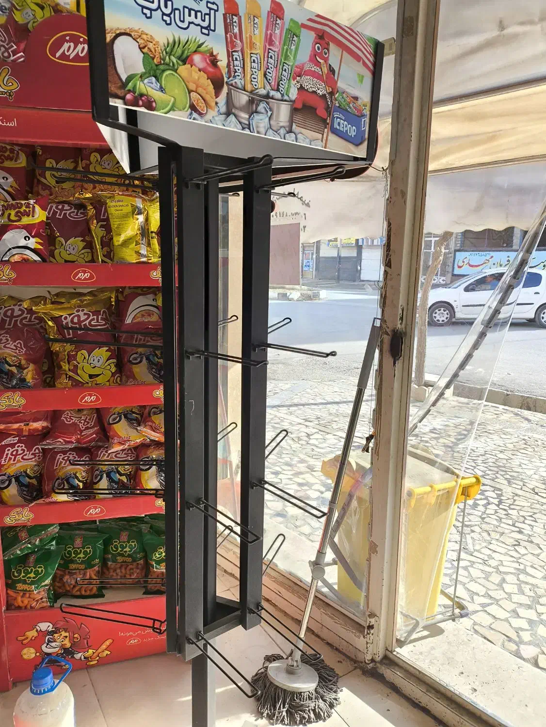 استند با رنگ کوره ای برای سوپرمارکت|فروشگاه و مغازه|بوکان, |دیوار