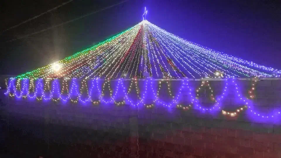 نورپردازی|ریسه و چراغ تزئینی|میناب, |دیوار