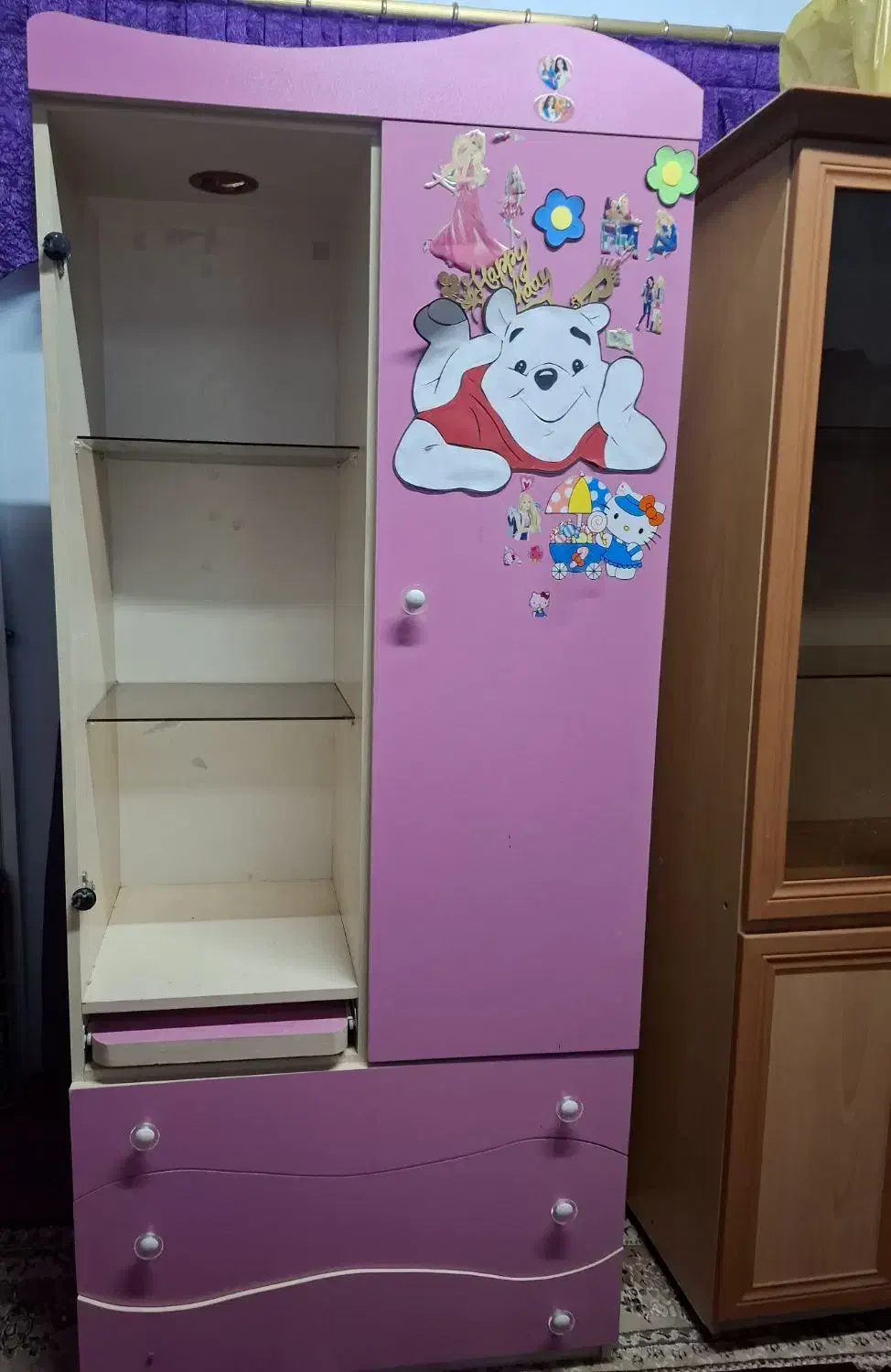 کمد بچگانه|اسباب و اثاث بچه|رشت, لاکان|دیوار