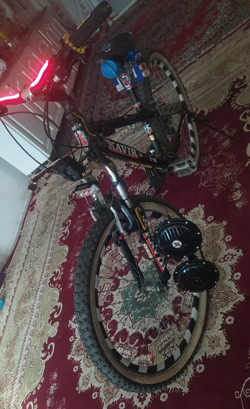 دوچرخه کویر 26 لوازمی|دوچرخه، اسکیت، اسکوتر|گنبد کاووس, |دیوار