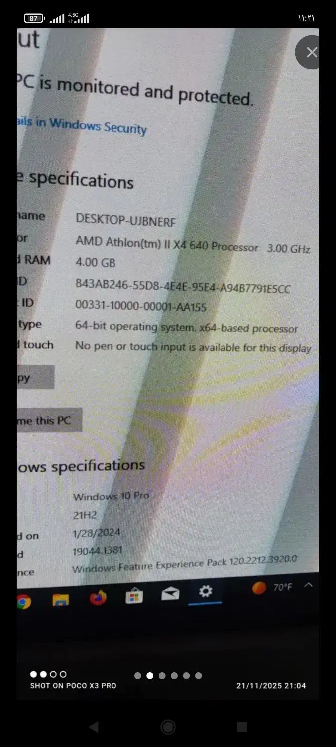 کامپیوتر 4هسته ای|رایانه رومیزی|مشهد, پورسینا|دیوار