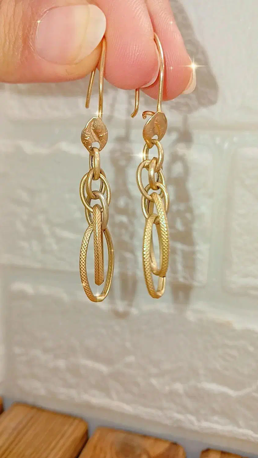 گوشواره چهاردرصدی|جواهرات|مراغه, |دیوار