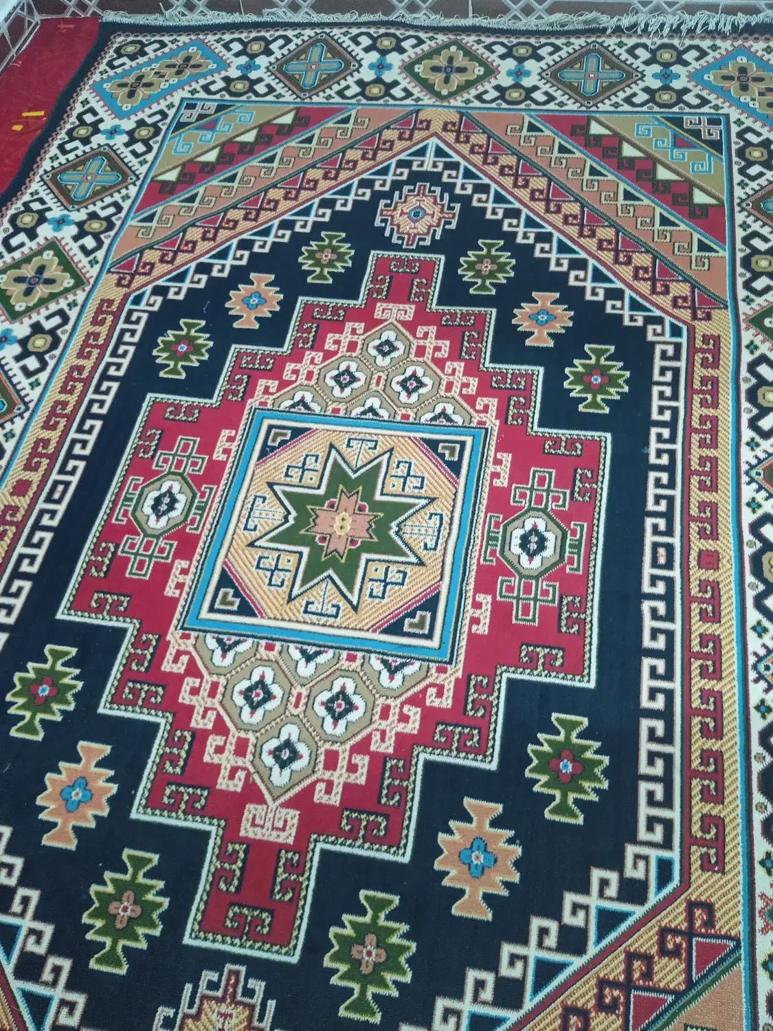 گلیم فرش|گلیم، جاجیم، گبه|سلمان‌شهر, |دیوار