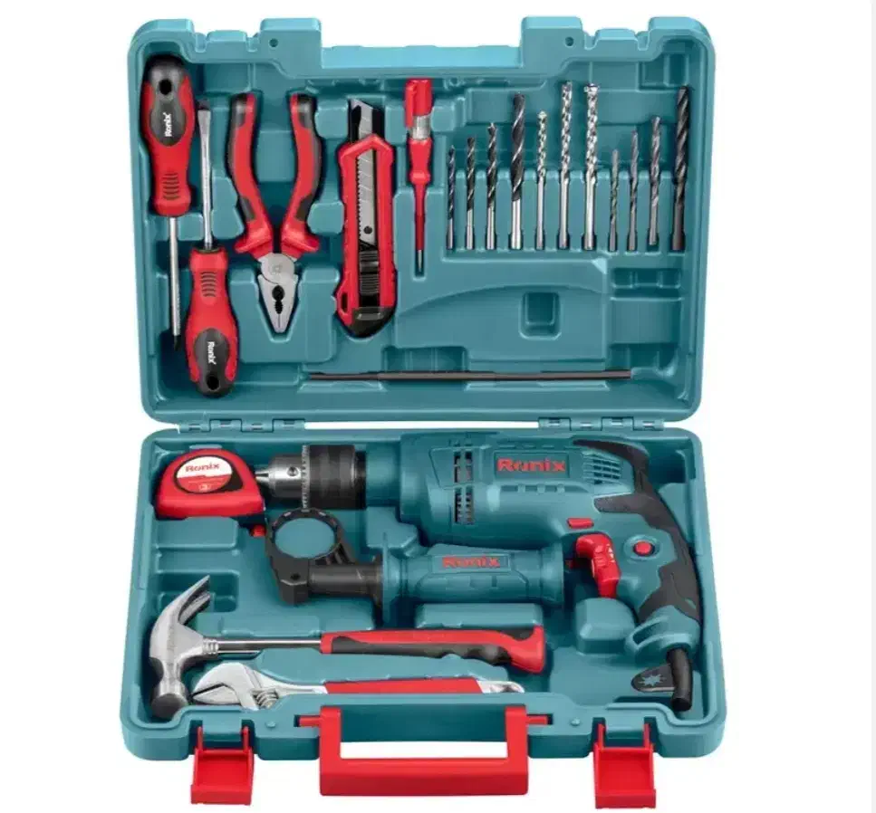 کیت دریل برقی چکشی رونیکس با تخفیف ویژه|ابزارآلات|بندر ماهشهر, |دیوار