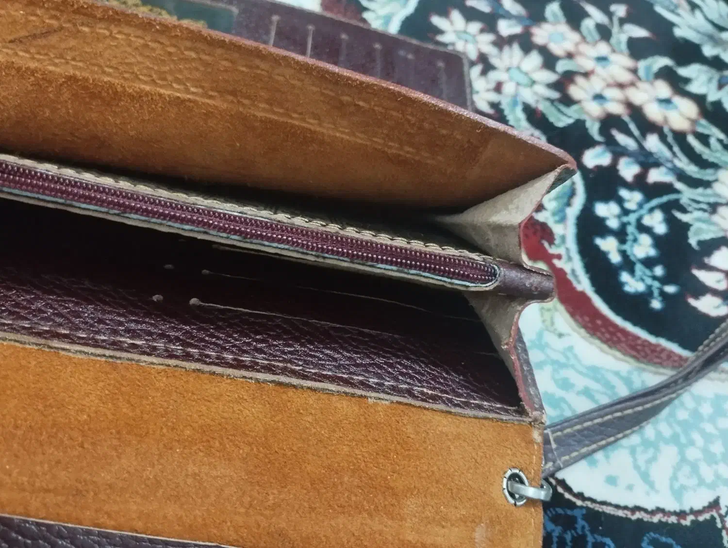 کیف پول چرم طبیعی|کیف، کفش، کمربند|ایلام, |دیوار