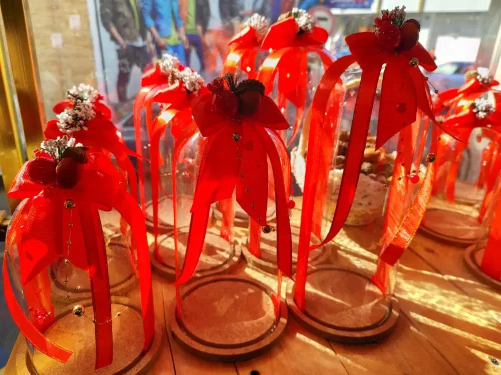 طبق یلدایی،ظرف آجیل|صنایع دستی و سایر لوازم تزئینی|رباط‌کریم, رباط‌کریم|دیوار