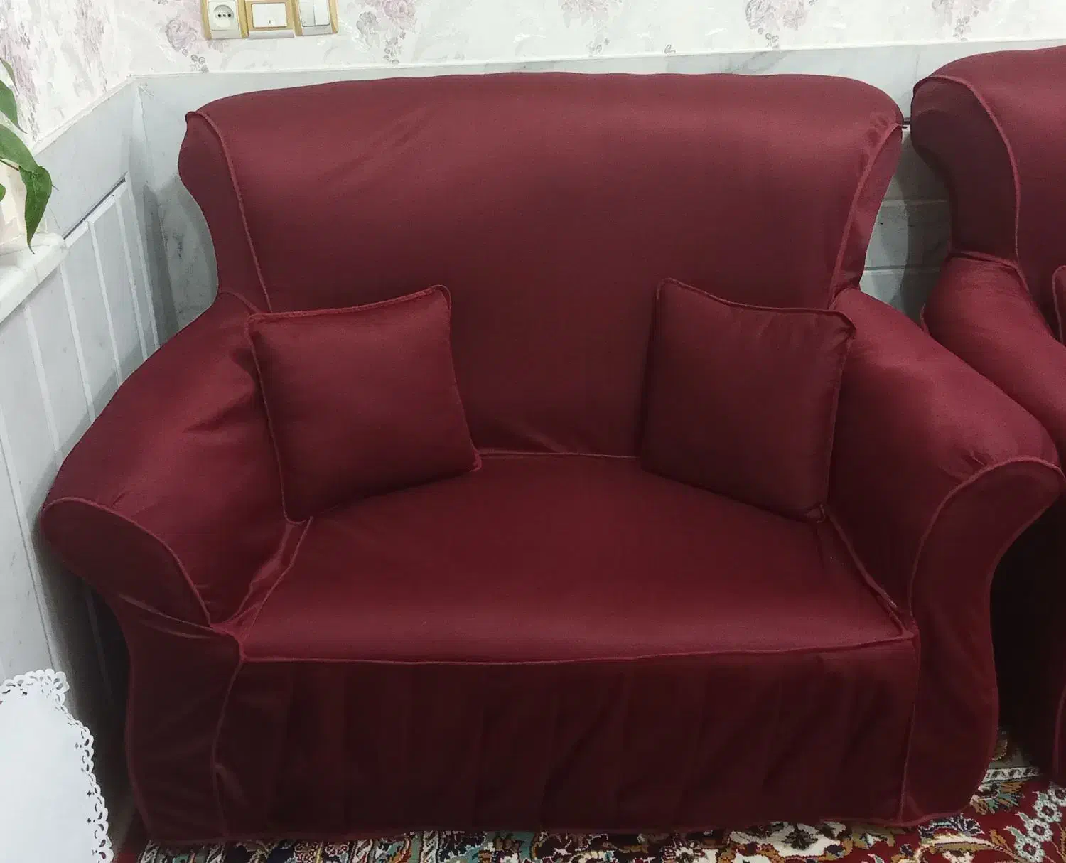 یک دست مبل هفت نفره تمیز|مبلمان خانگی و میز عسلی|فردوس (خراسان), |دیوار