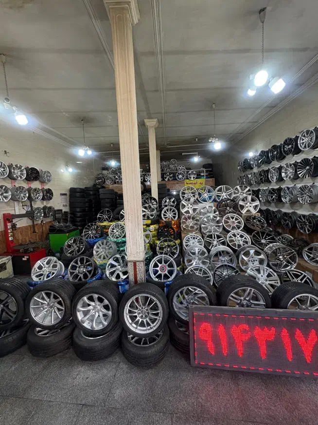 رینگ اسپورت لاستیک با شرایط ۴ ماهه|قطعات یدکی و لوازم جانبی|تبریز, |دیوار