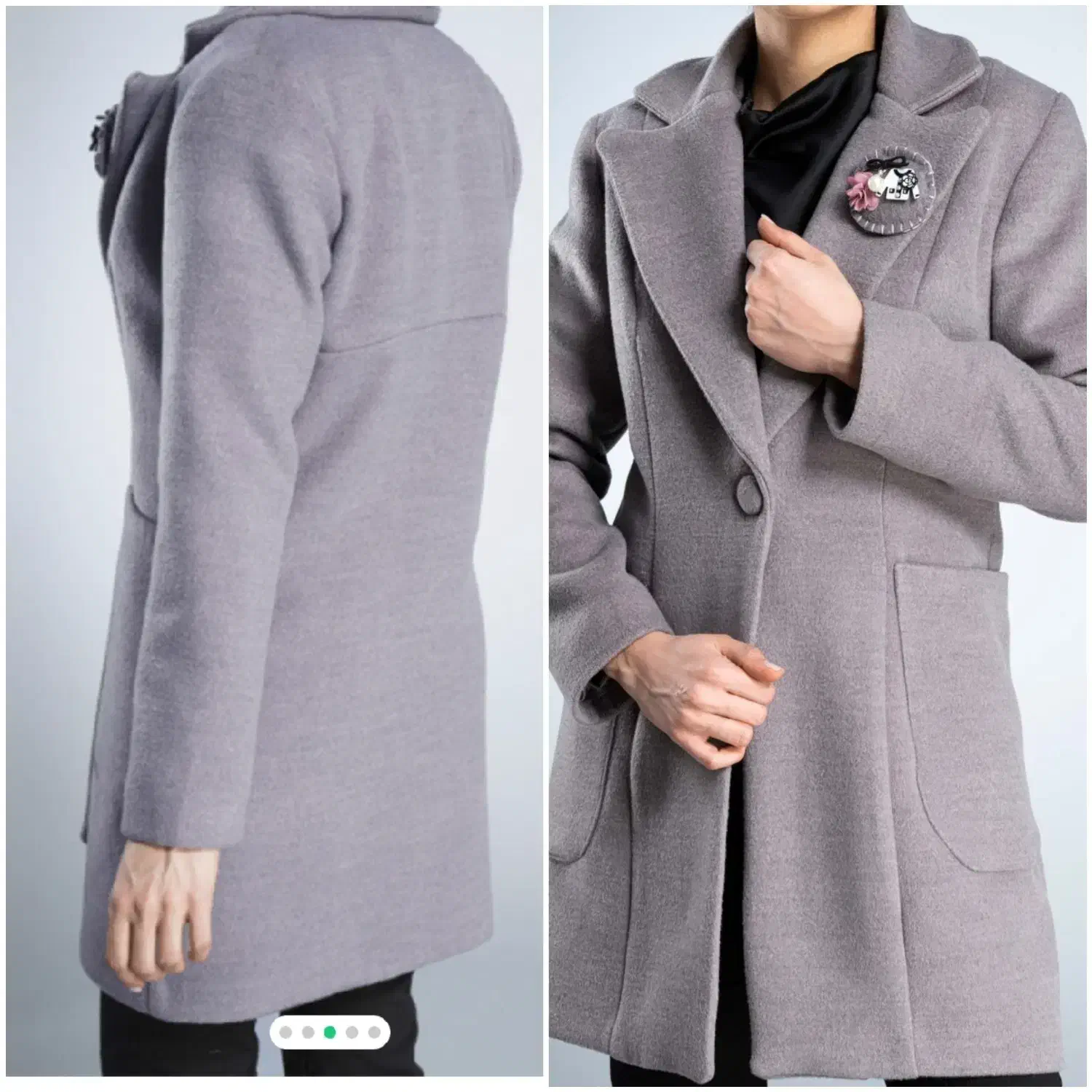 پالتو زنانه فوتر،مارک تولیکا سایز۴۴کاملا نو تگ دار|لباس|فولادشهر, B4|دیوار