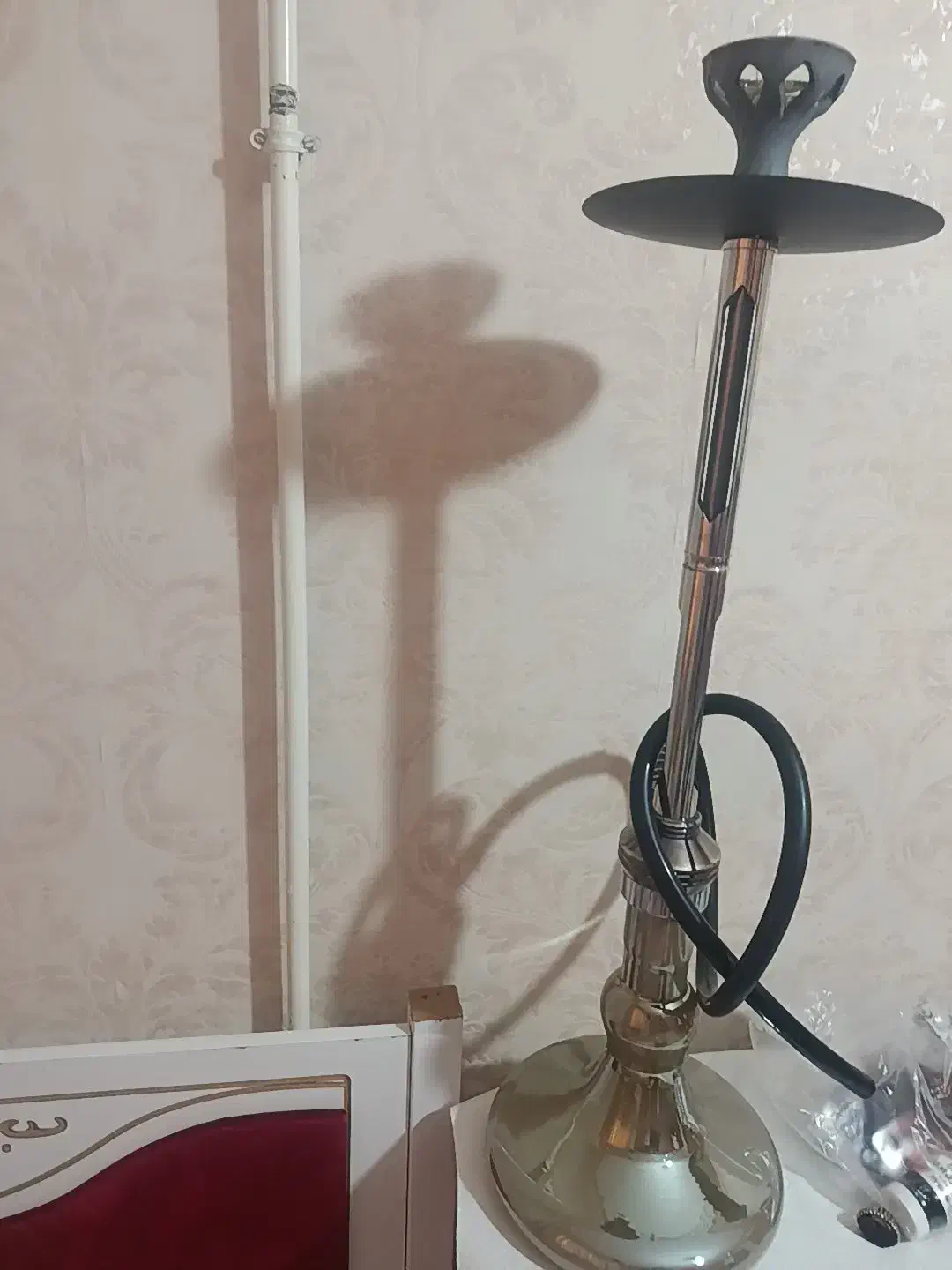 قلیان سزار ورقه استیل|صنایع دستی و سایر لوازم تزئینی|سنندج, |دیوار