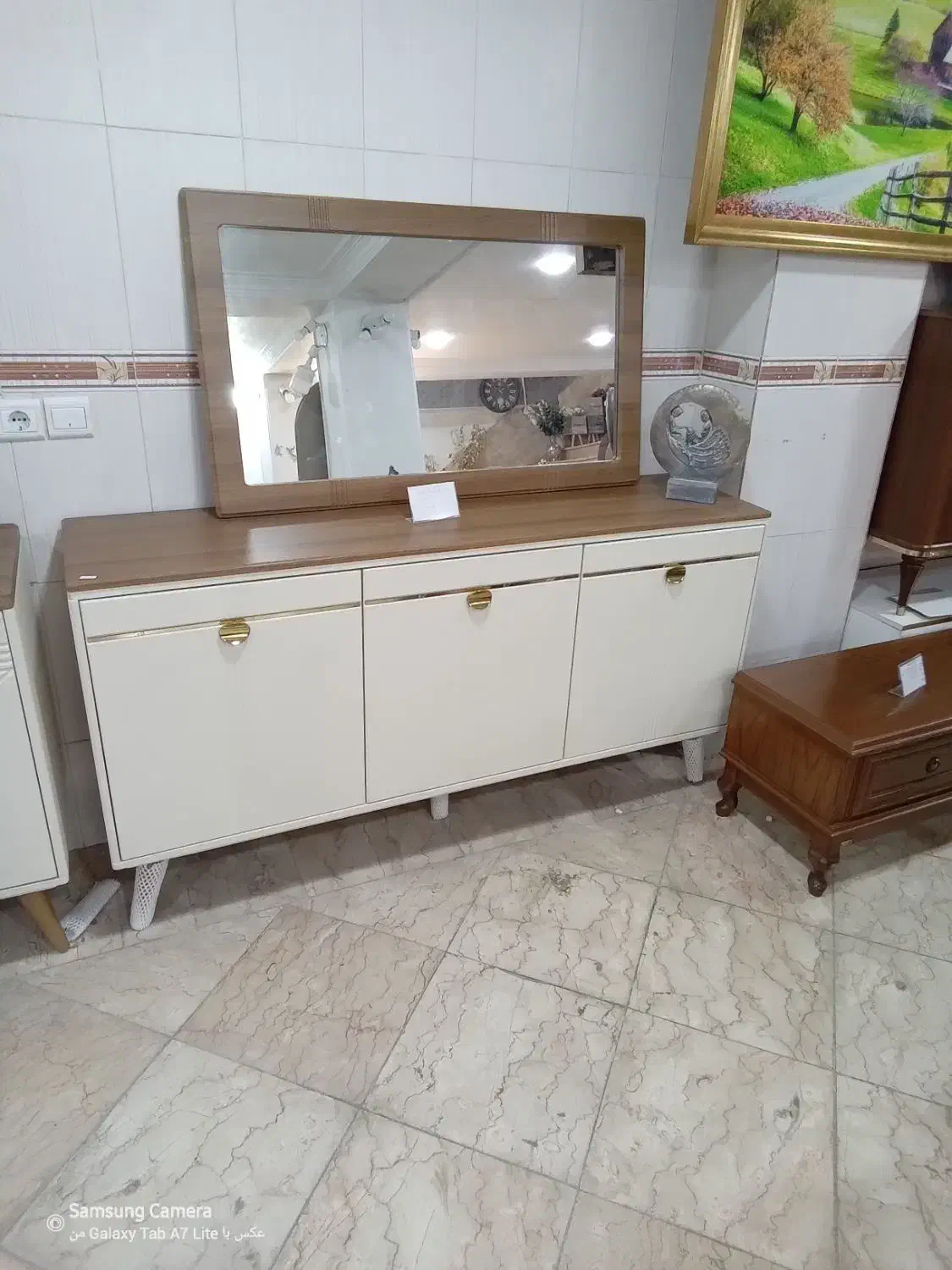 فروش انواع آئینه و کنسول|بوفه، ویترین، کنسول|ایلام, |دیوار