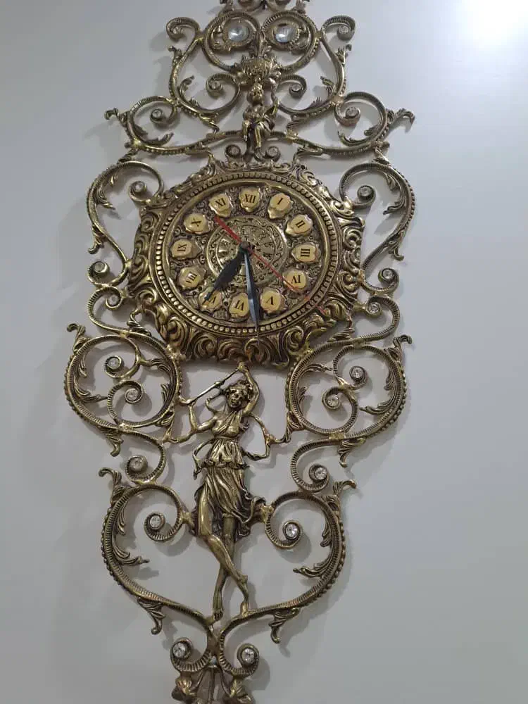 ساعت برنجی|ساعت دیواری و تزئینی|تهران, افسریه شمالی|دیوار