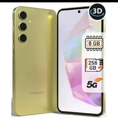 گوشیa35 لیمویی|موبایل|دیواندره, |دیوار