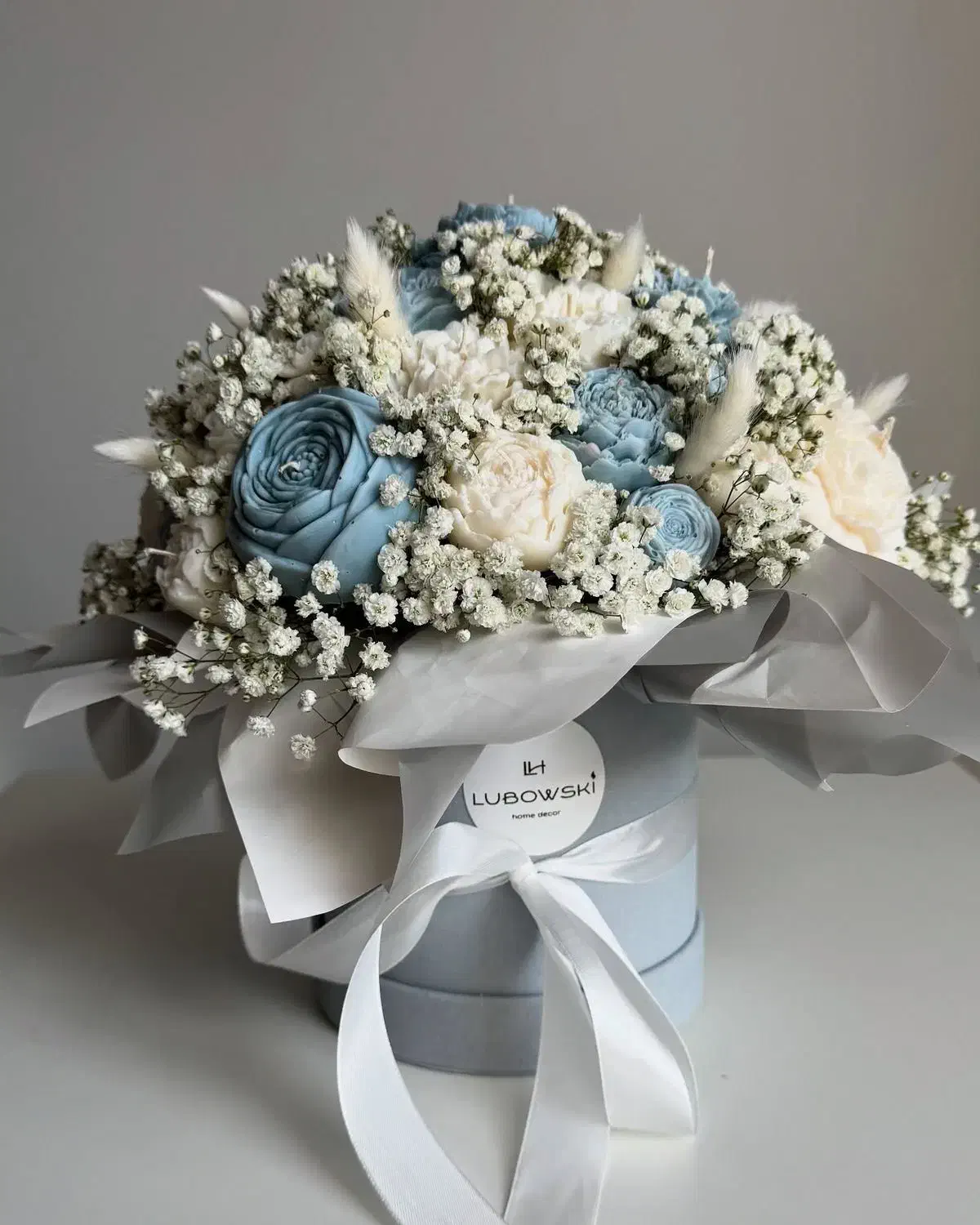 باکس گل شمع ماندگار|گل مصنوعی|کرمان, |دیوار