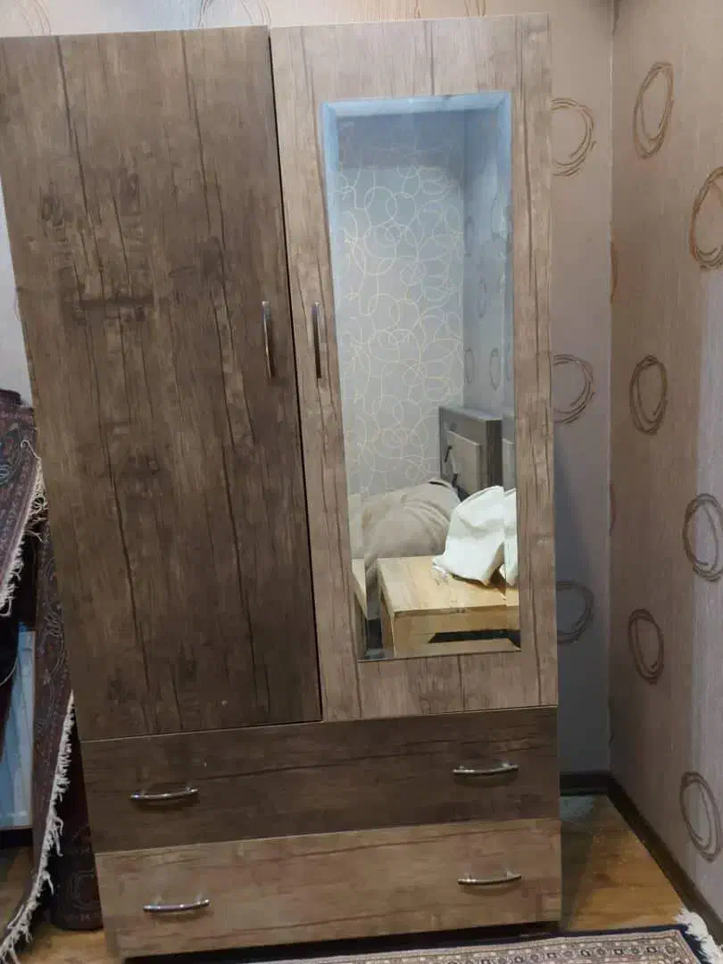 کمد و تخت و تشک در حد نو|تخت و سرویس خواب|مشهد, دانشجو|دیوار