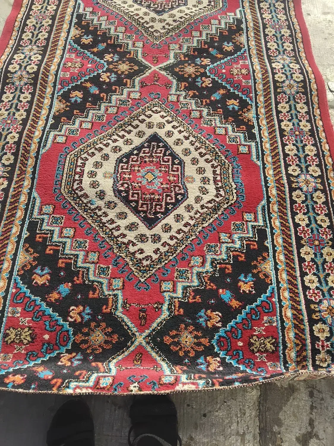 کنار فرشی گلیمی|فرش|یاسوج, |دیوار